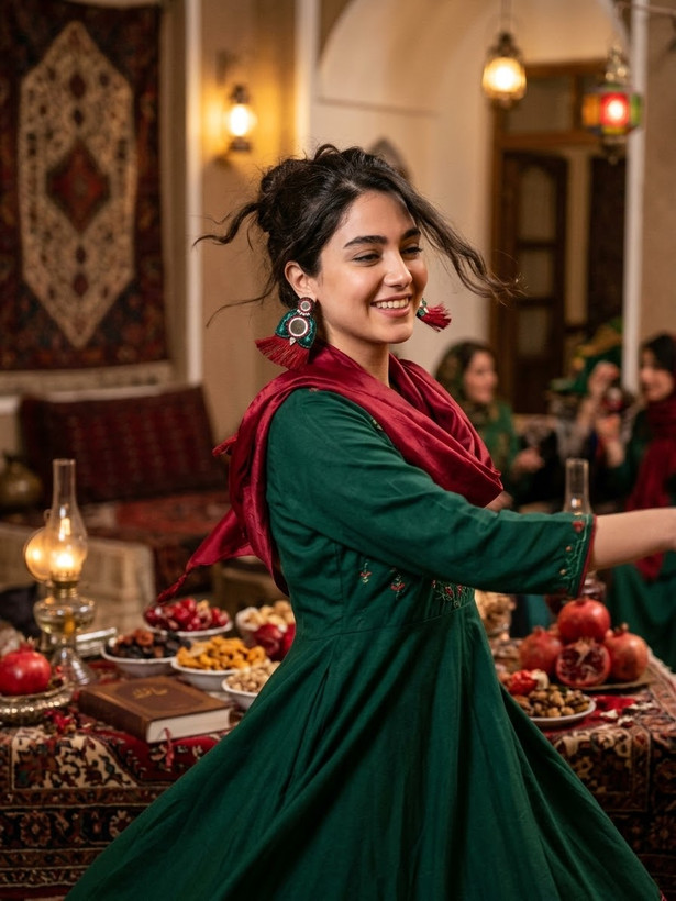 گوشواره گلدوزی آینه دوزی آذرگل